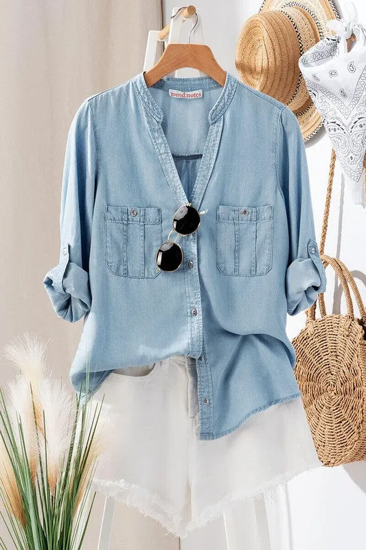 Summertime Chambray Shirt