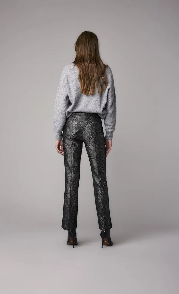 Summum Jacquard Bootcut Trouser