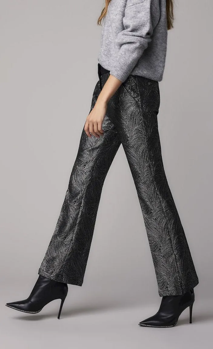Summum Jacquard Bootcut Trouser