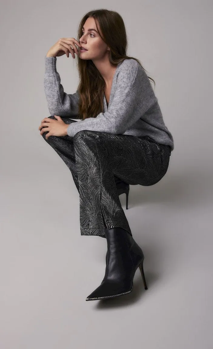Summum Jacquard Bootcut Trouser