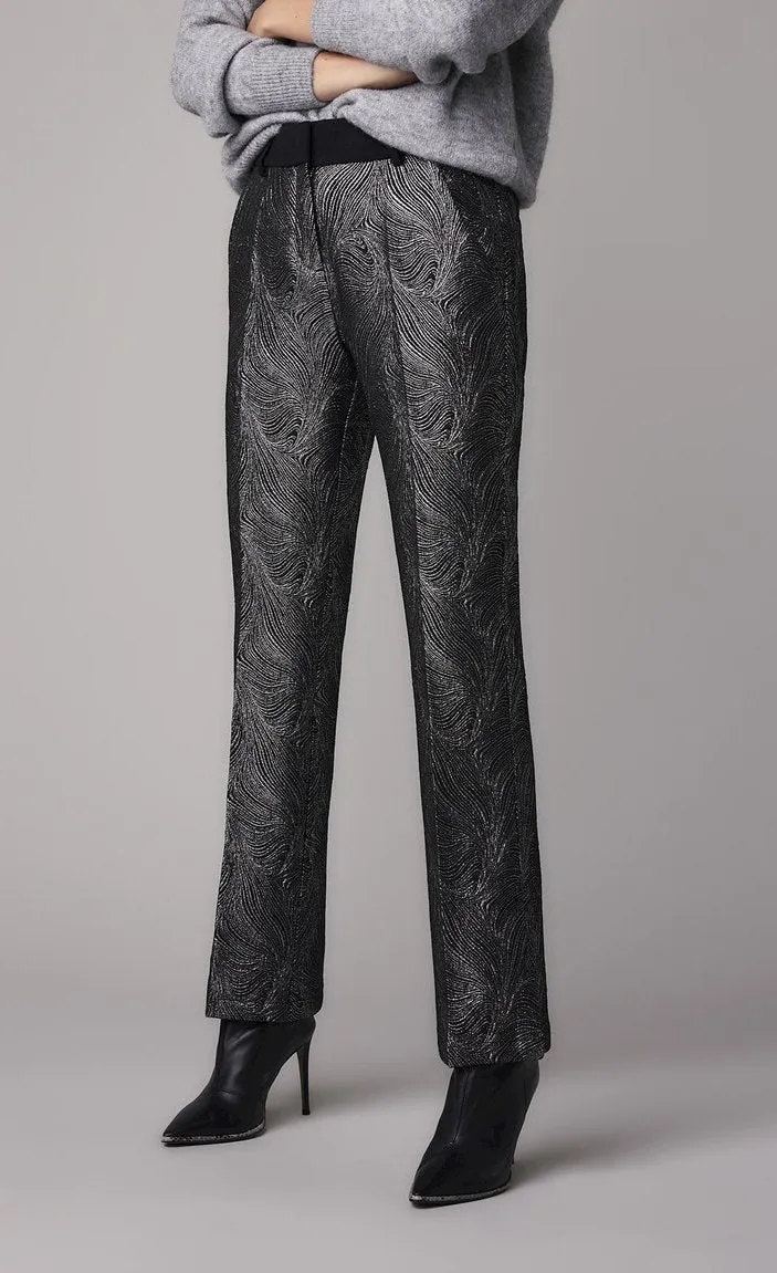 Summum Jacquard Bootcut Trouser