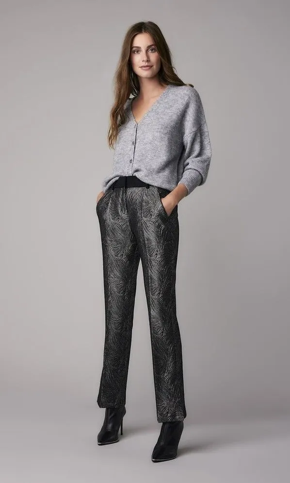 Summum Jacquard Bootcut Trouser