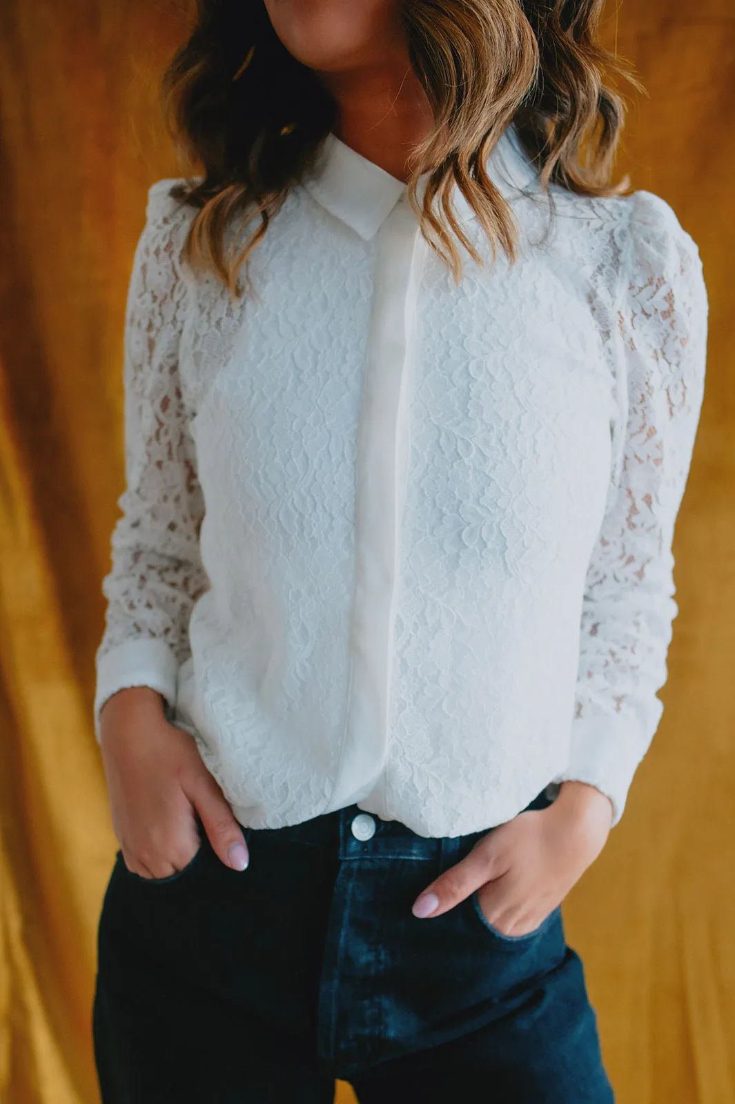 The Rennie Top by Heartloom - White