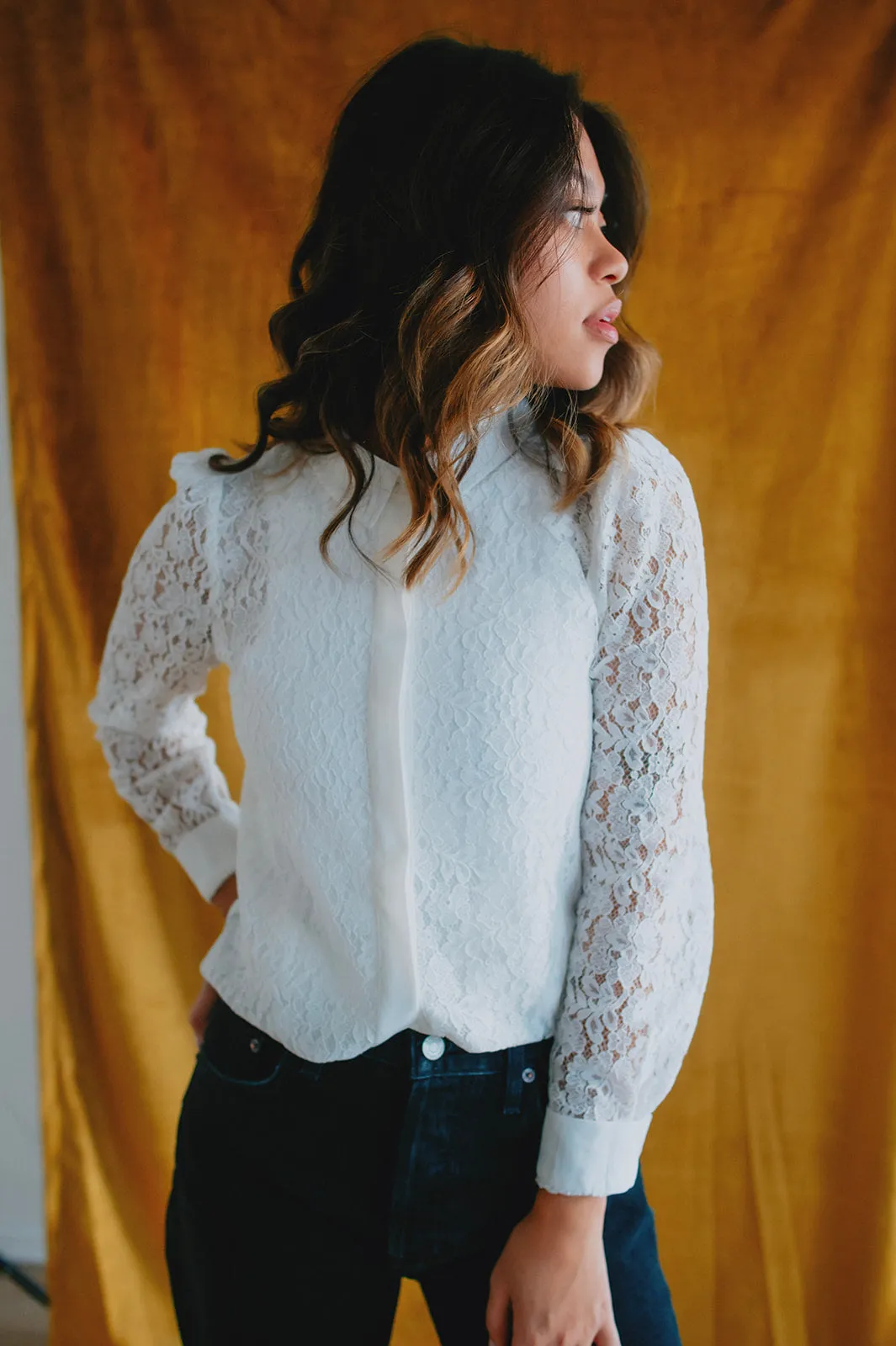 The Rennie Top by Heartloom - White