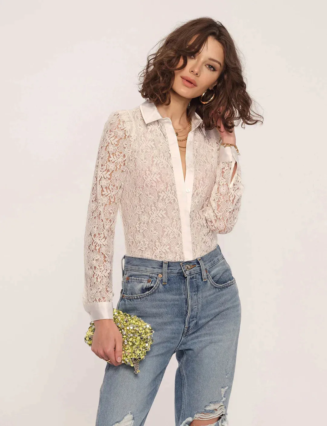 The Rennie Top by Heartloom - White