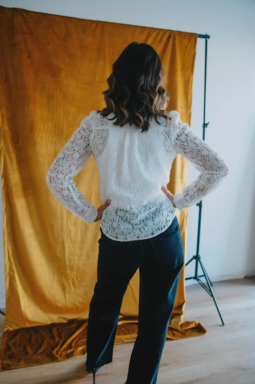 The Rennie Top by Heartloom - White