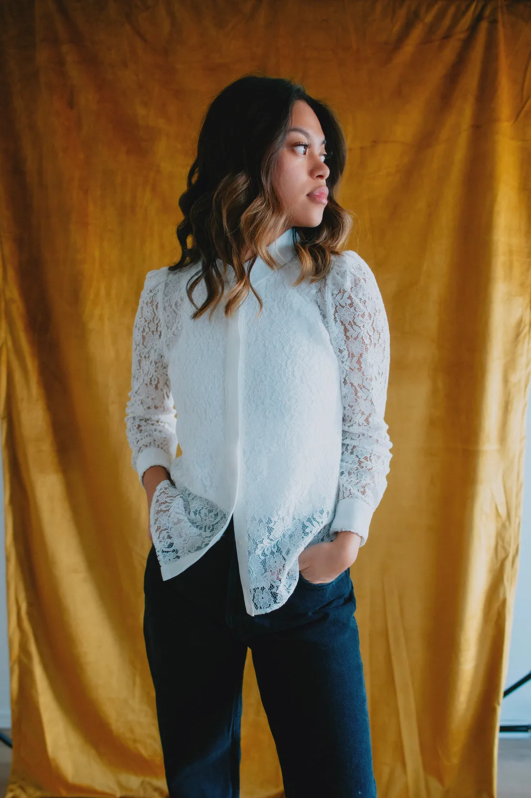 The Rennie Top by Heartloom - White