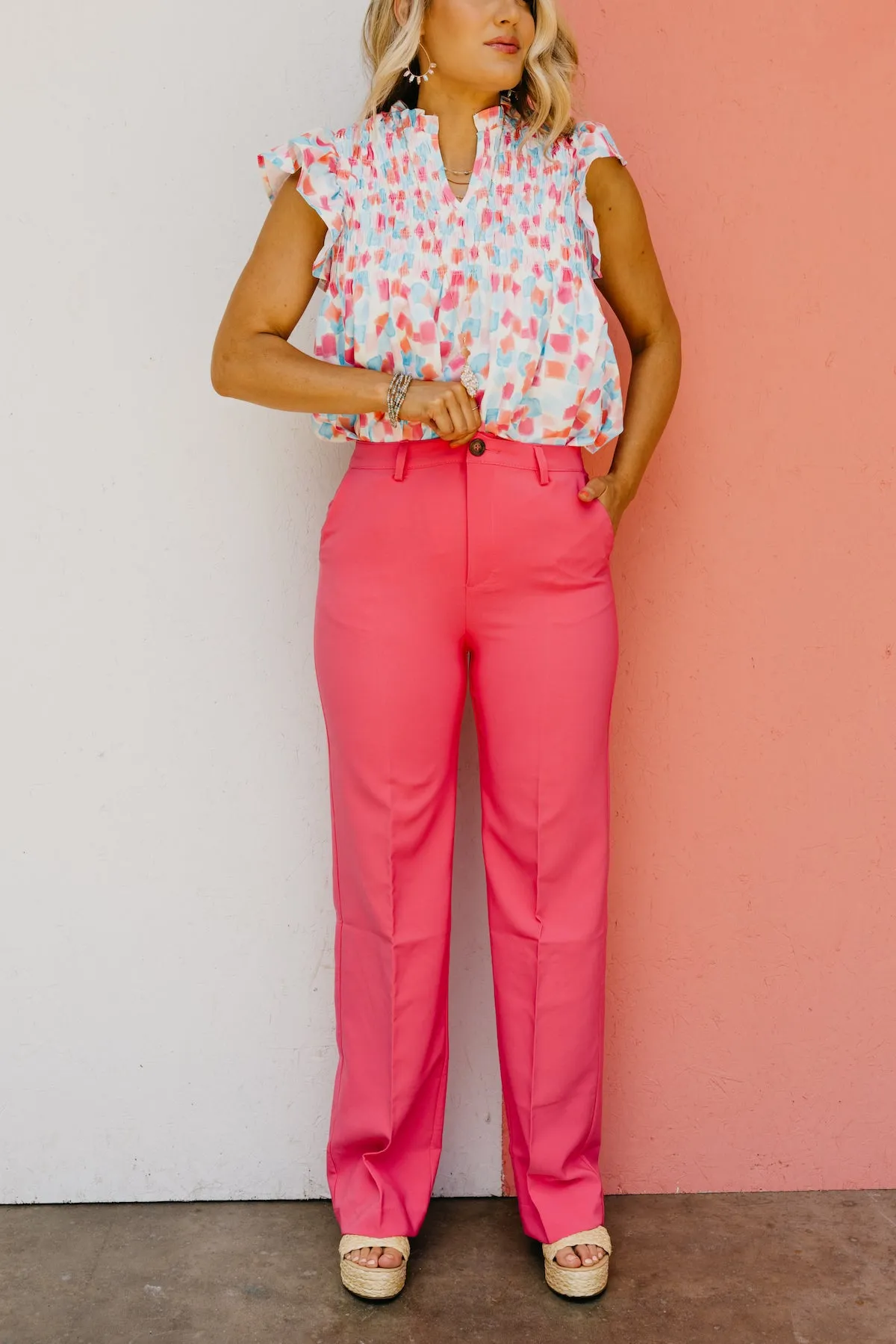 The Sully Straight Leg Trouser Pants