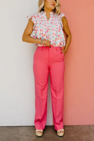 The Sully Straight Leg Trouser Pants
