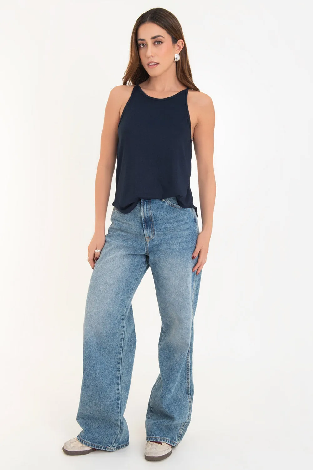 Top halter con tirantes