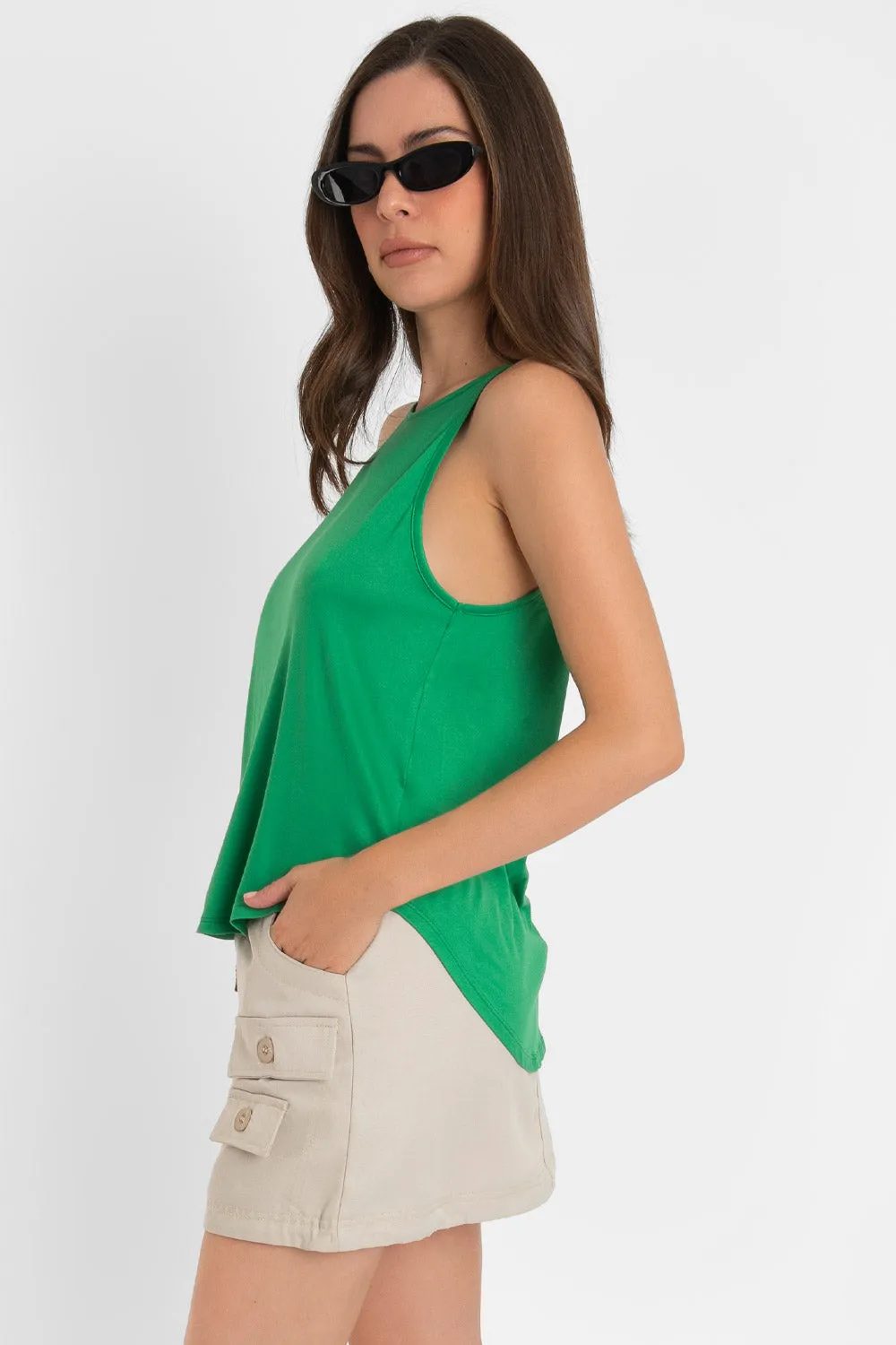 Top halter con tirantes