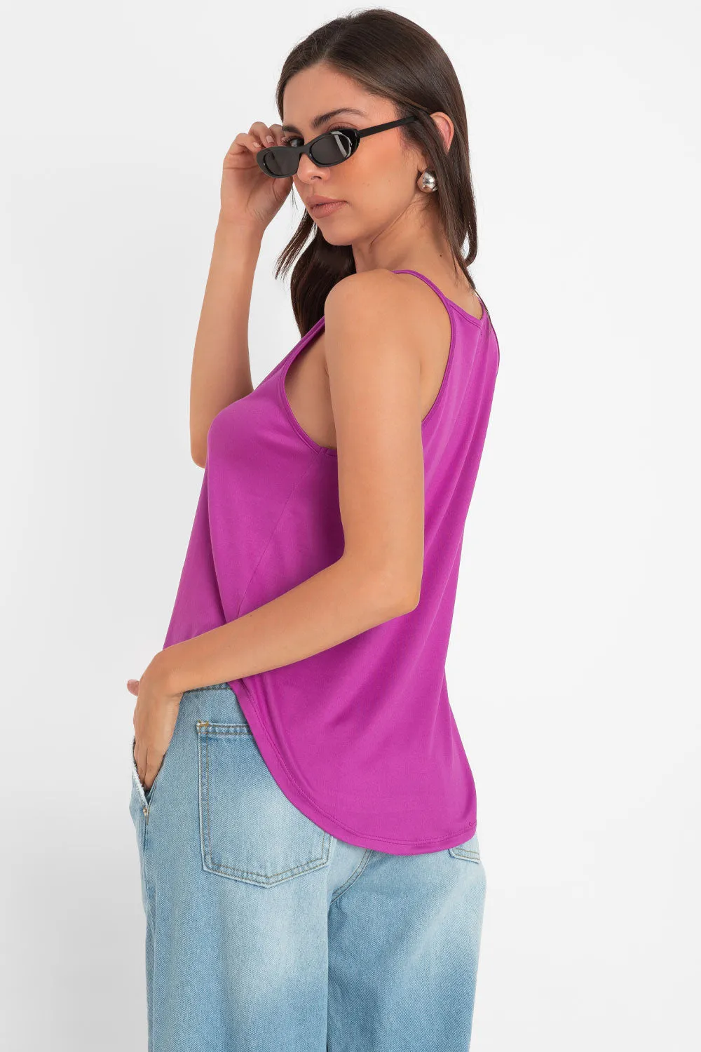 Top halter con tirantes