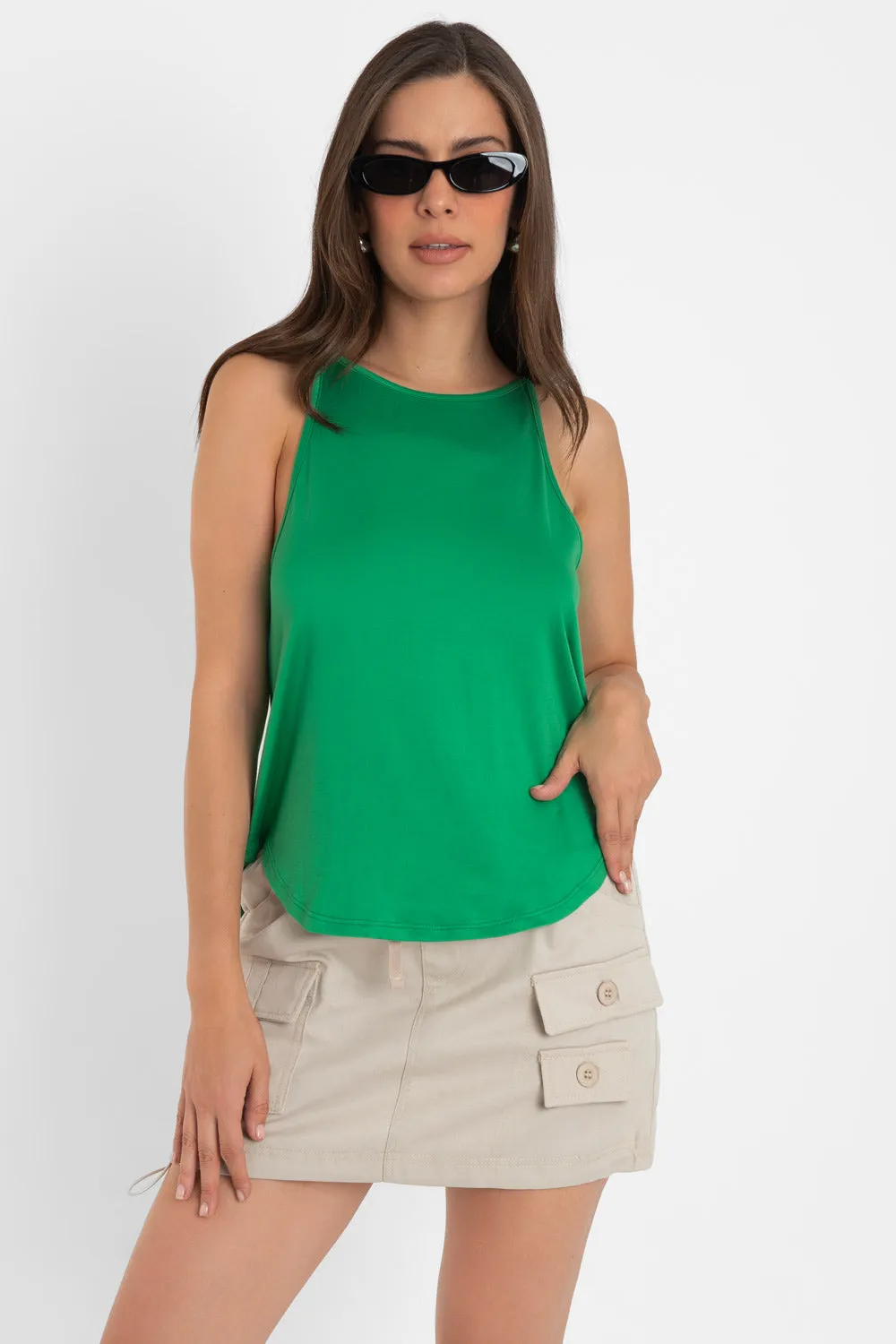 Top halter con tirantes