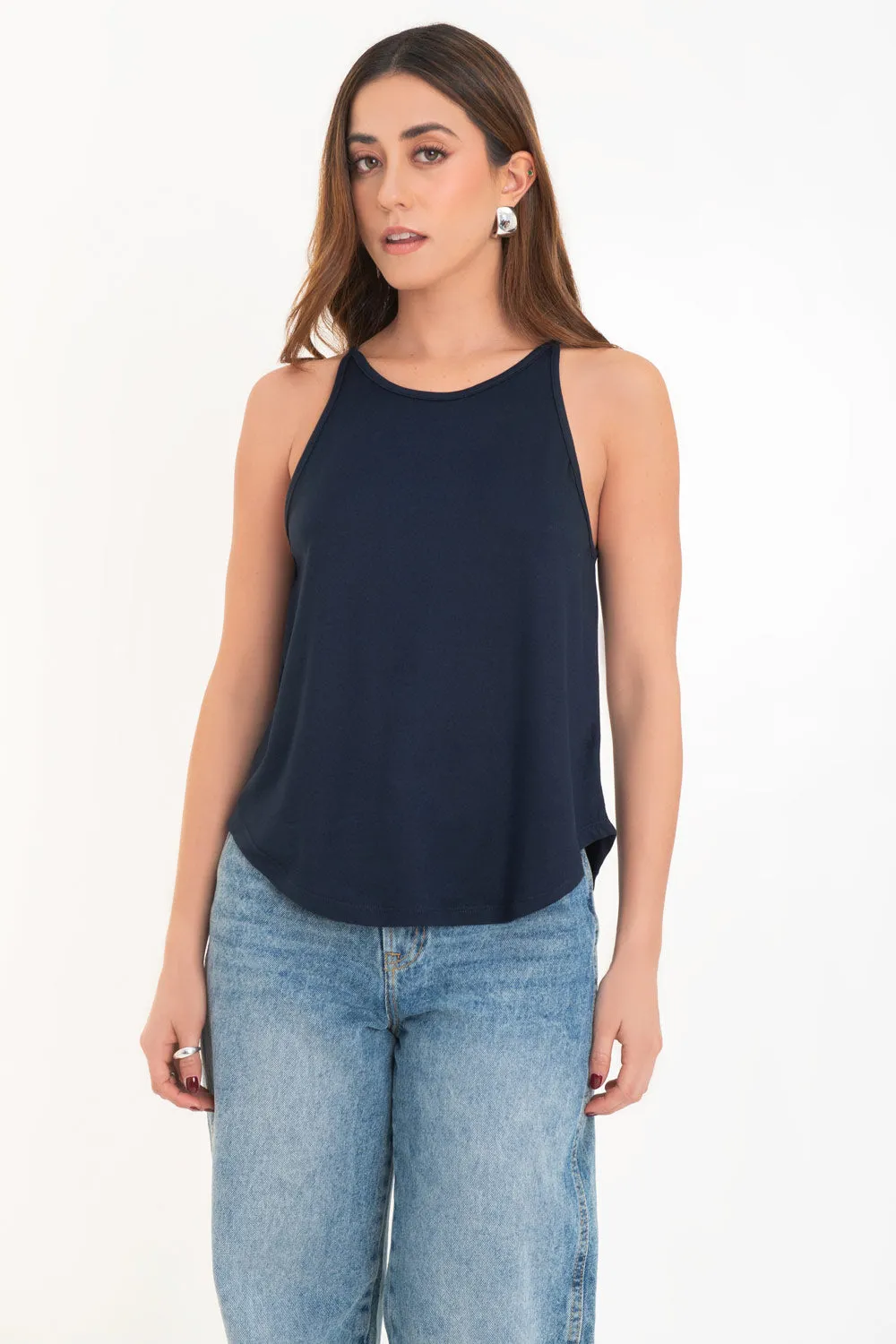 Top halter con tirantes