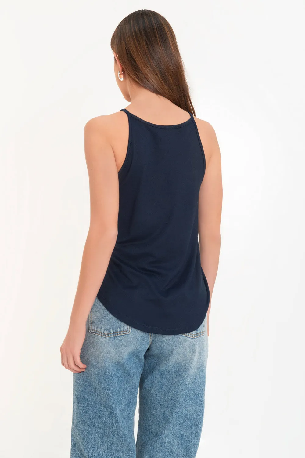 Top halter con tirantes