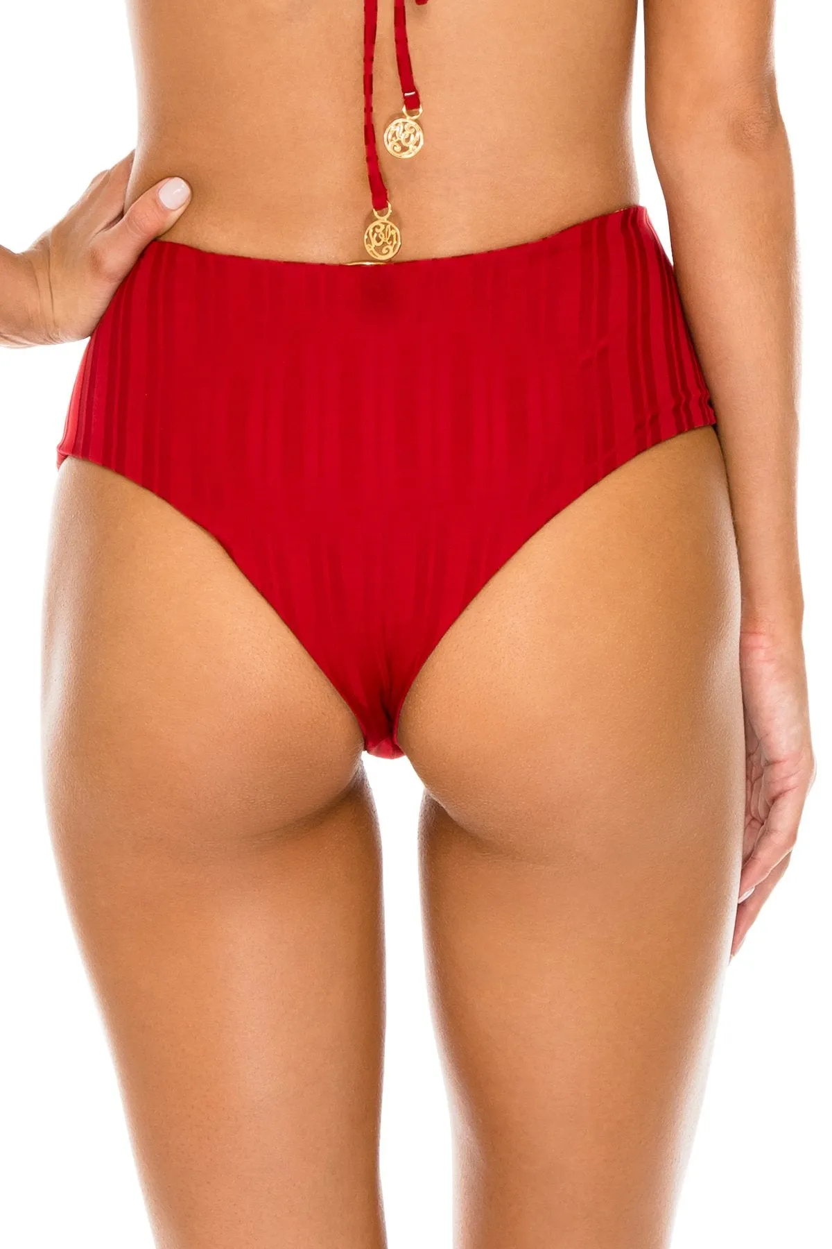 TORRE DE ORO - Halter Top & High Waist Bottom • Multicolor Campaign