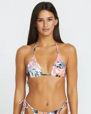 Tropicabana Triangle Bikini Top - MULTI