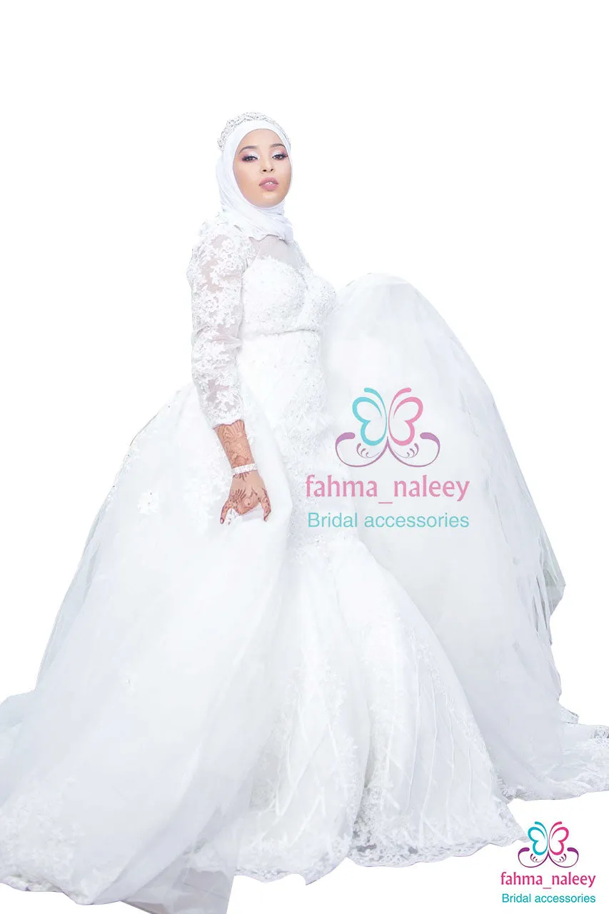 Two In One Mermaid Ball Wedding Gown