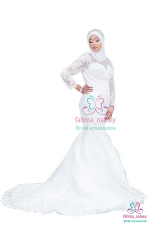 Two In One Mermaid Ball Wedding Gown