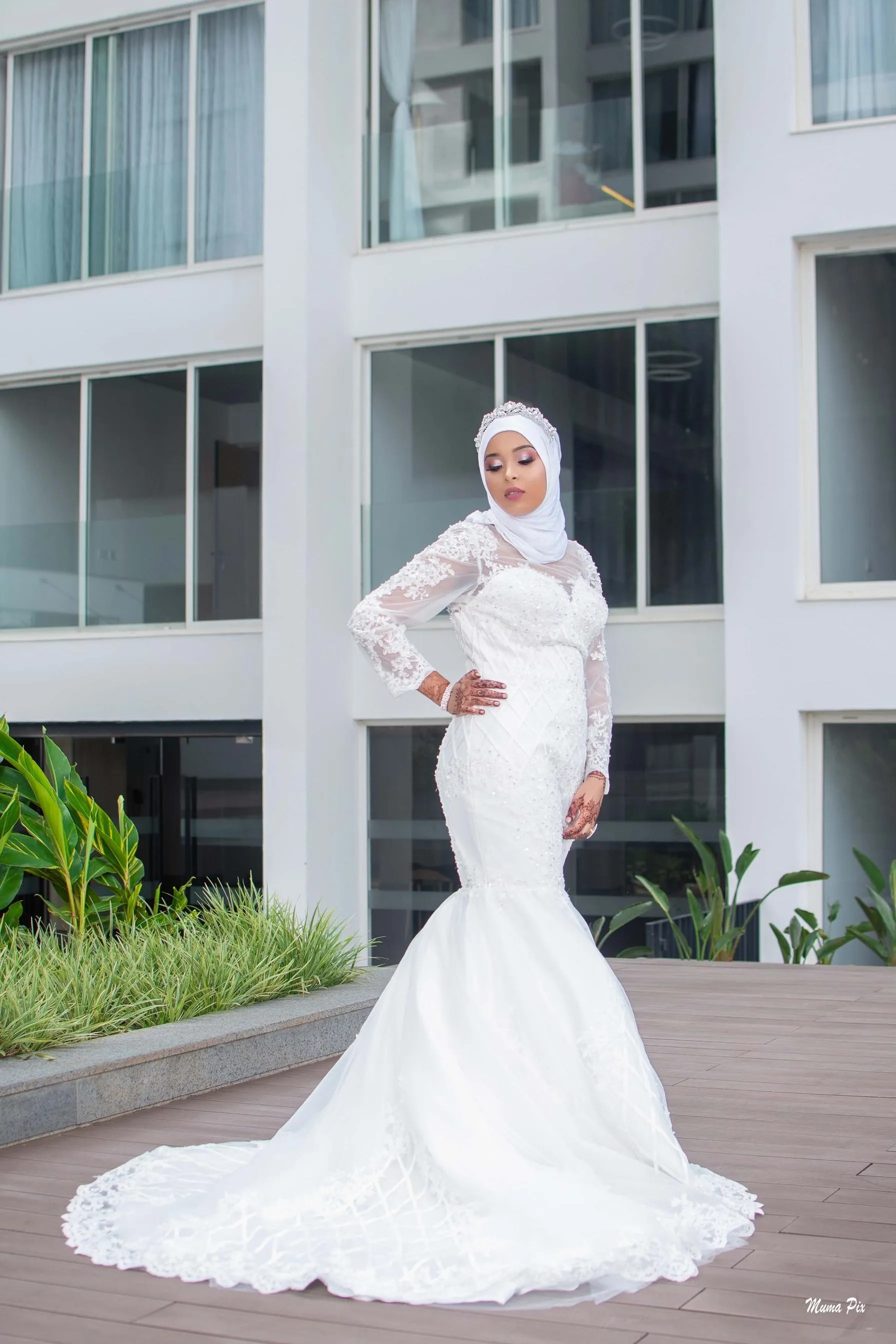 Two In One Mermaid Ball Wedding Gown