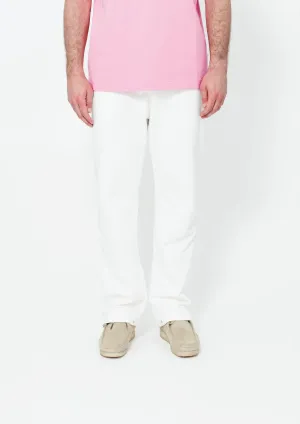 UNNECESSARY Straight-Leg Sweatpants Bone White