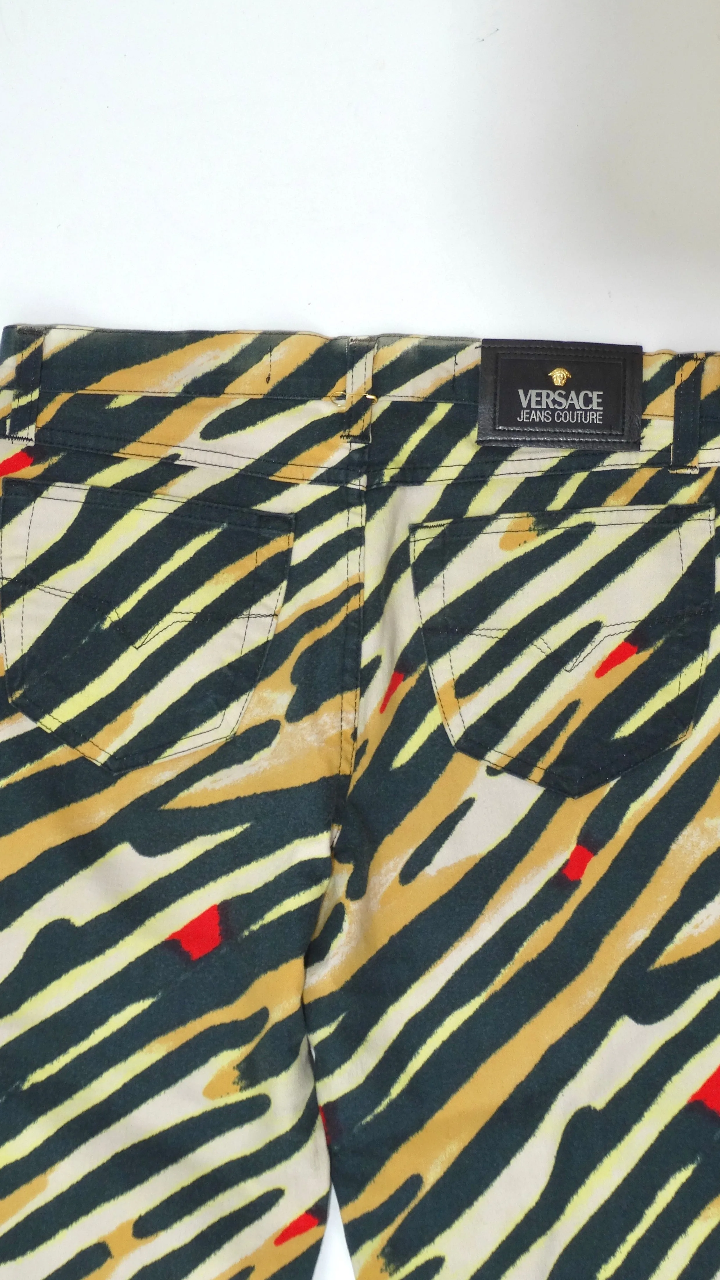 Versace Jeans Couture Floral & Animal Print Pants