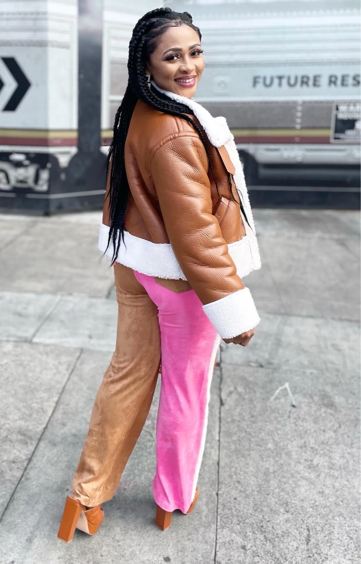 Viv Faux Suede Pants
