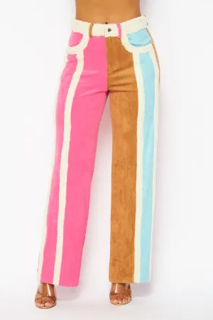Viv Faux Suede Pants