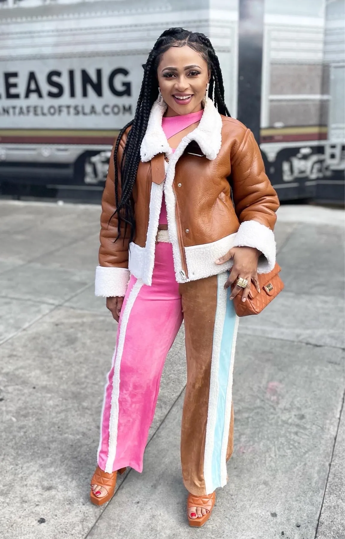 Viv Faux Suede Pants