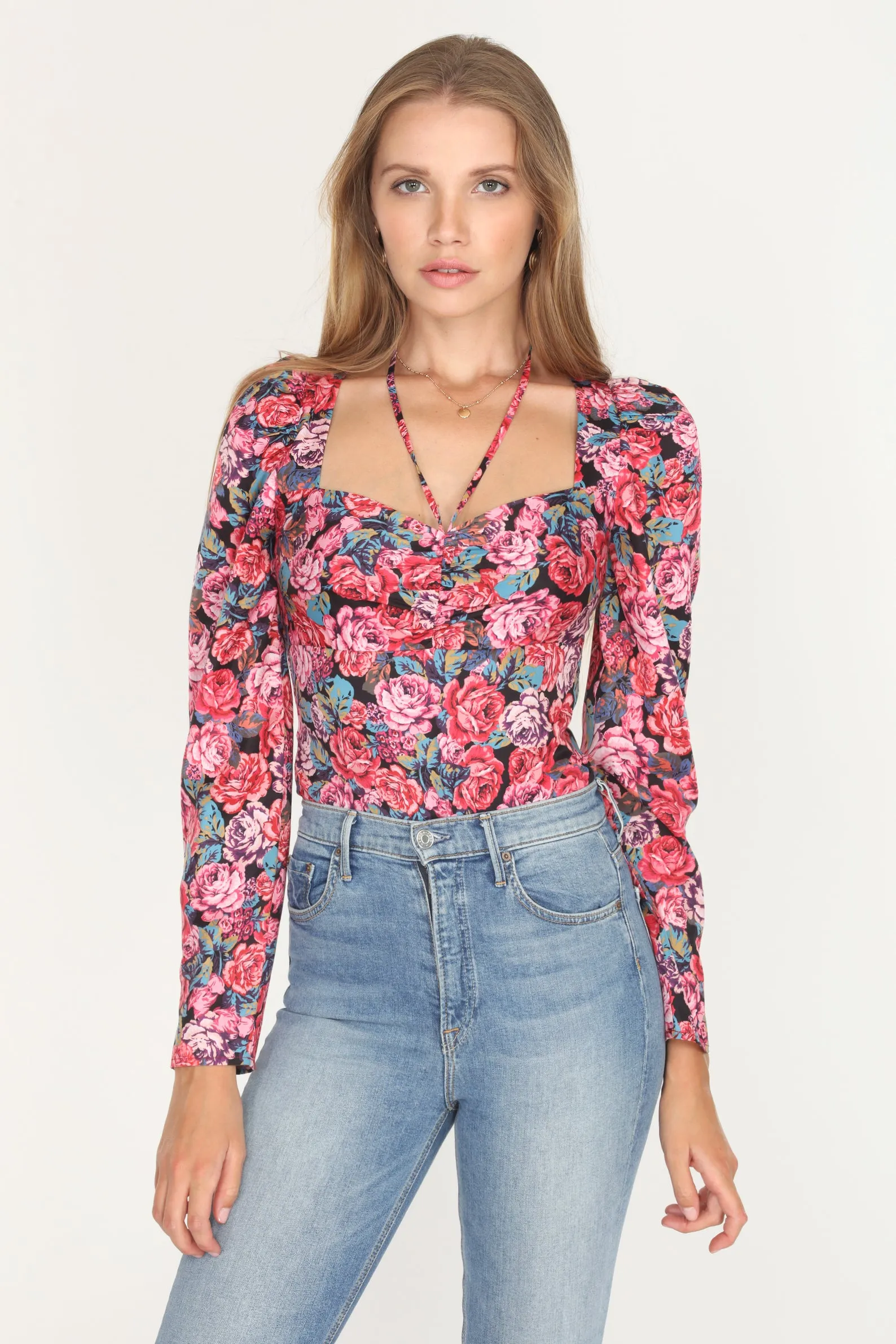 Wendy Tie Neck Bodysuit