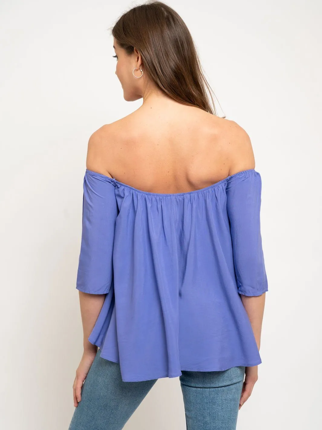 WOMEN'S OFF SHOULDER TOP
