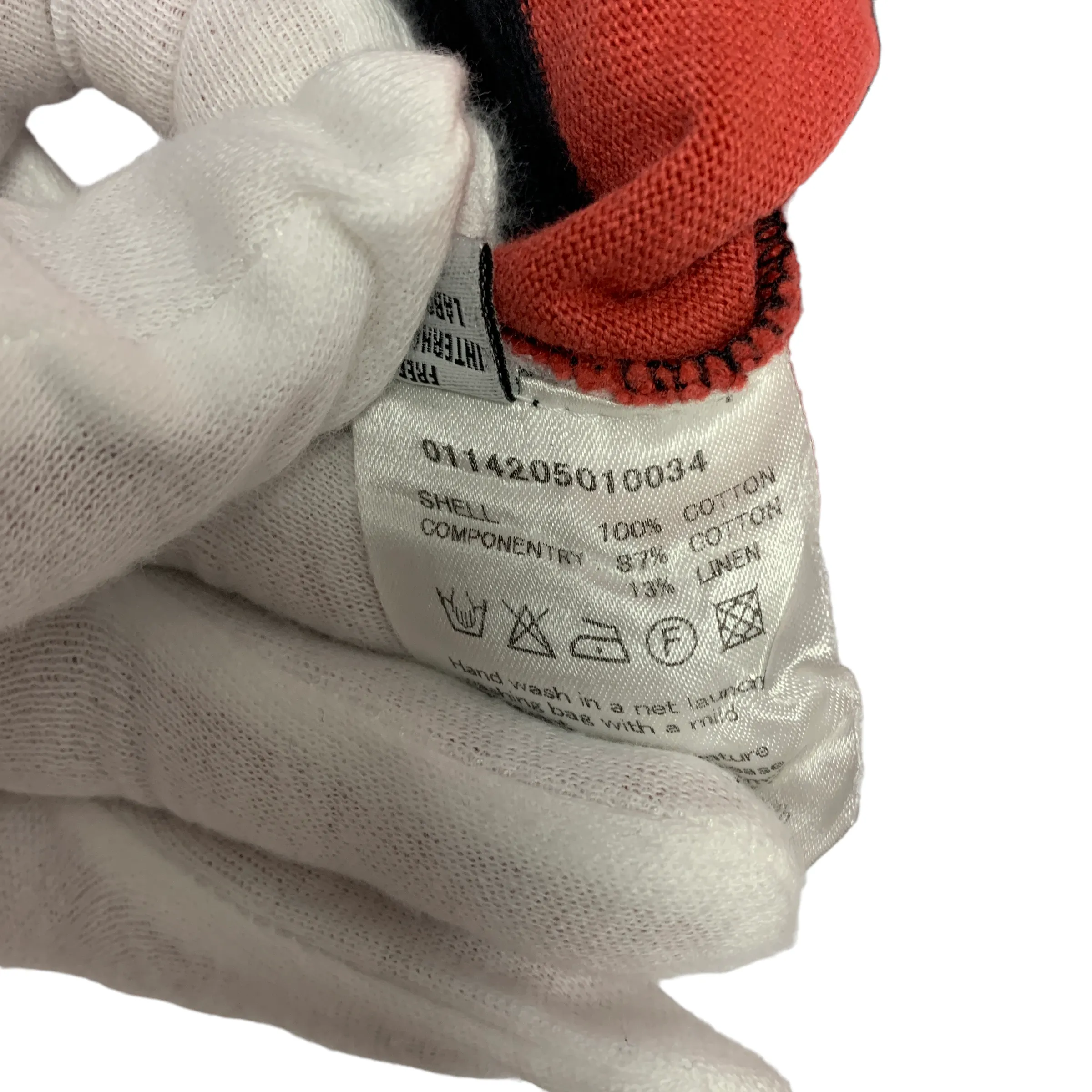 [XL] Visvim 14AW Border Crew L/S Tee Long Sleeve T-Shirt