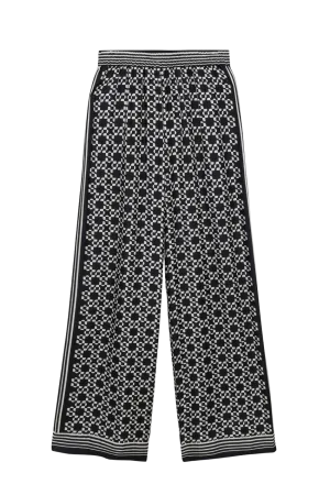 Zuna Straight Leg Pant in Black
