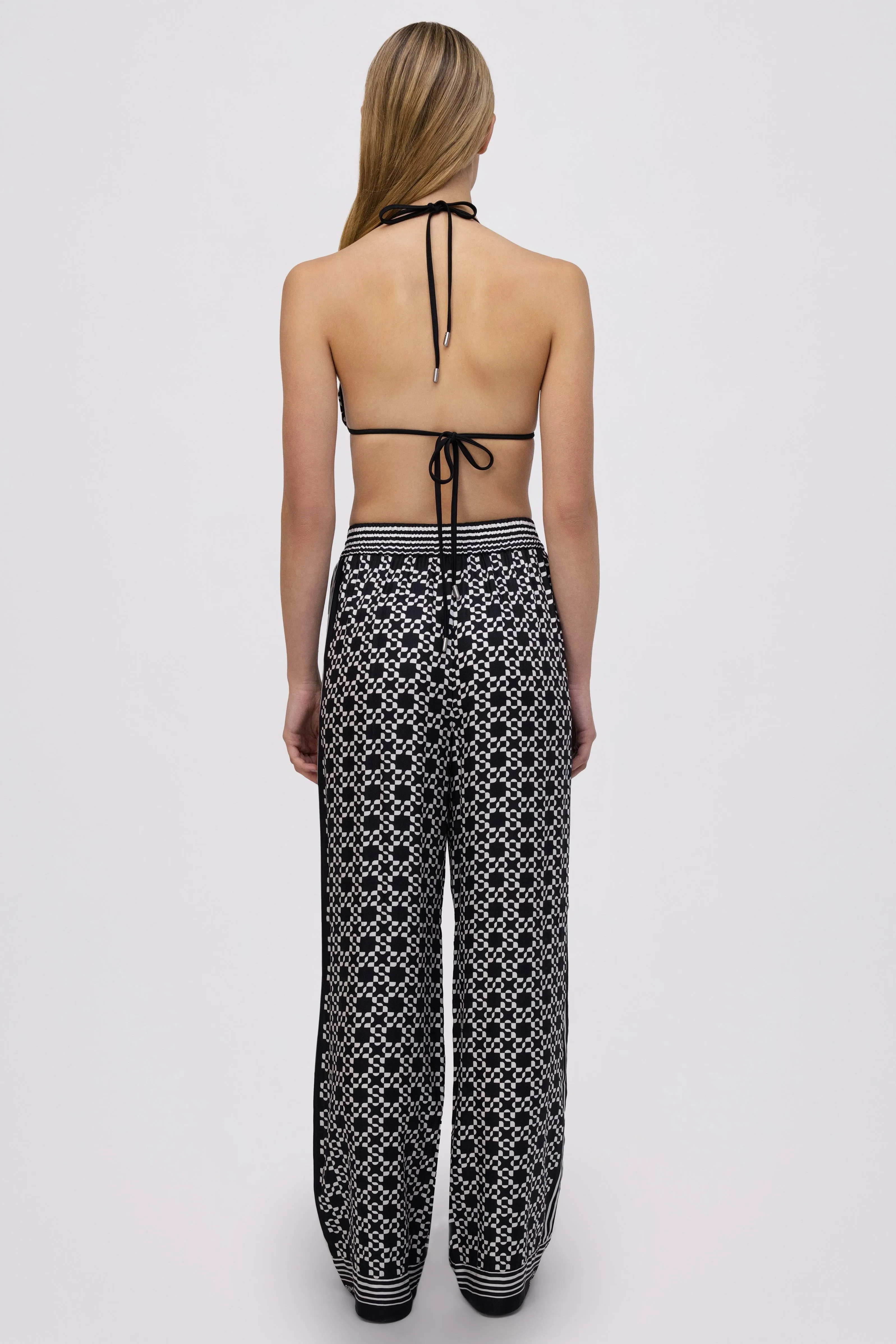 Zuna Straight Leg Pant in Black